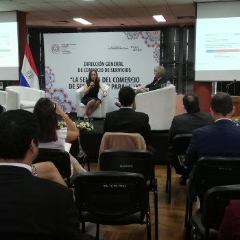 CNCSP acompaña semana del comercio de servicios en Paraguay