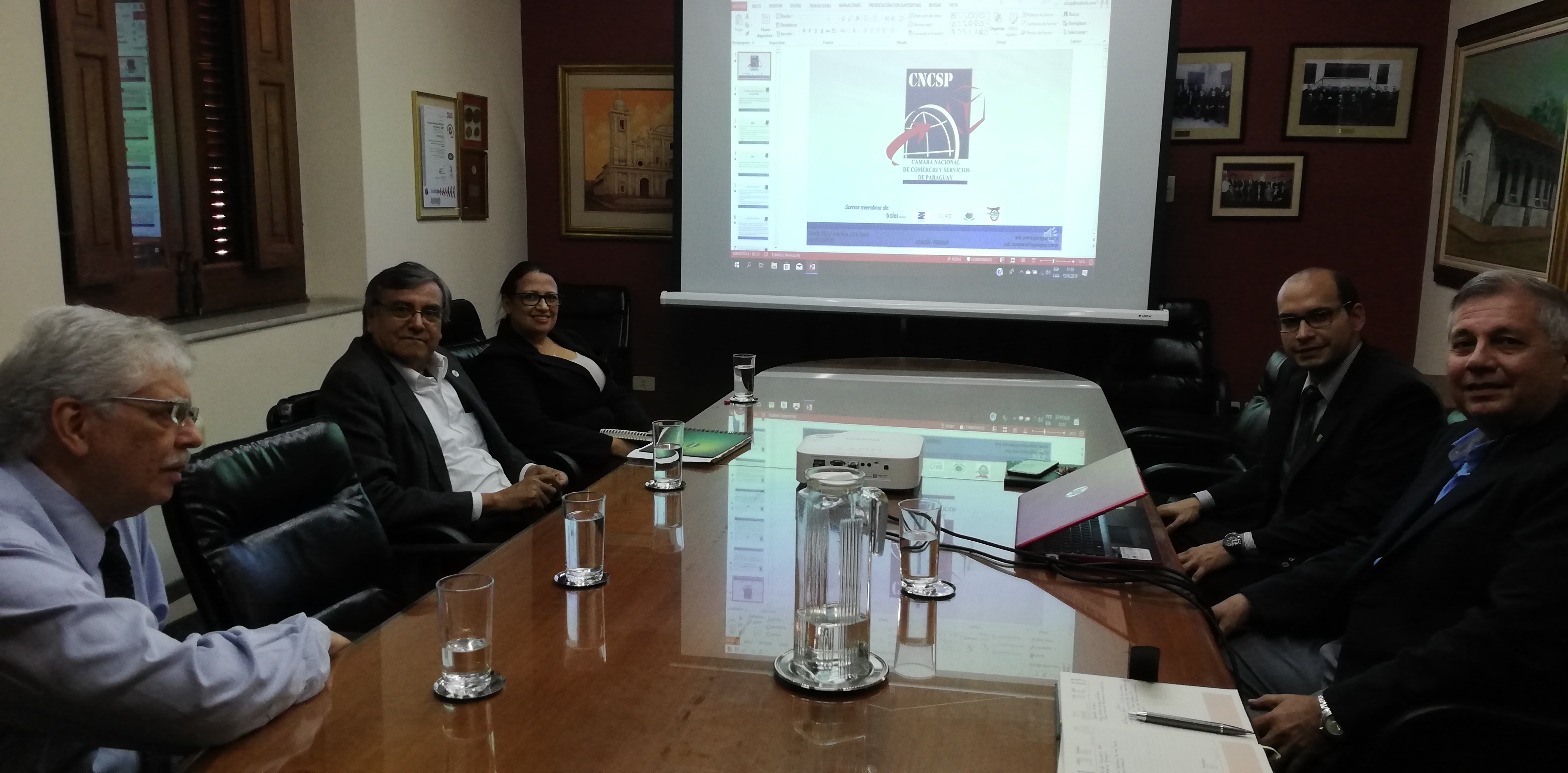 La CNCSP mantuvo reunión con el CAES