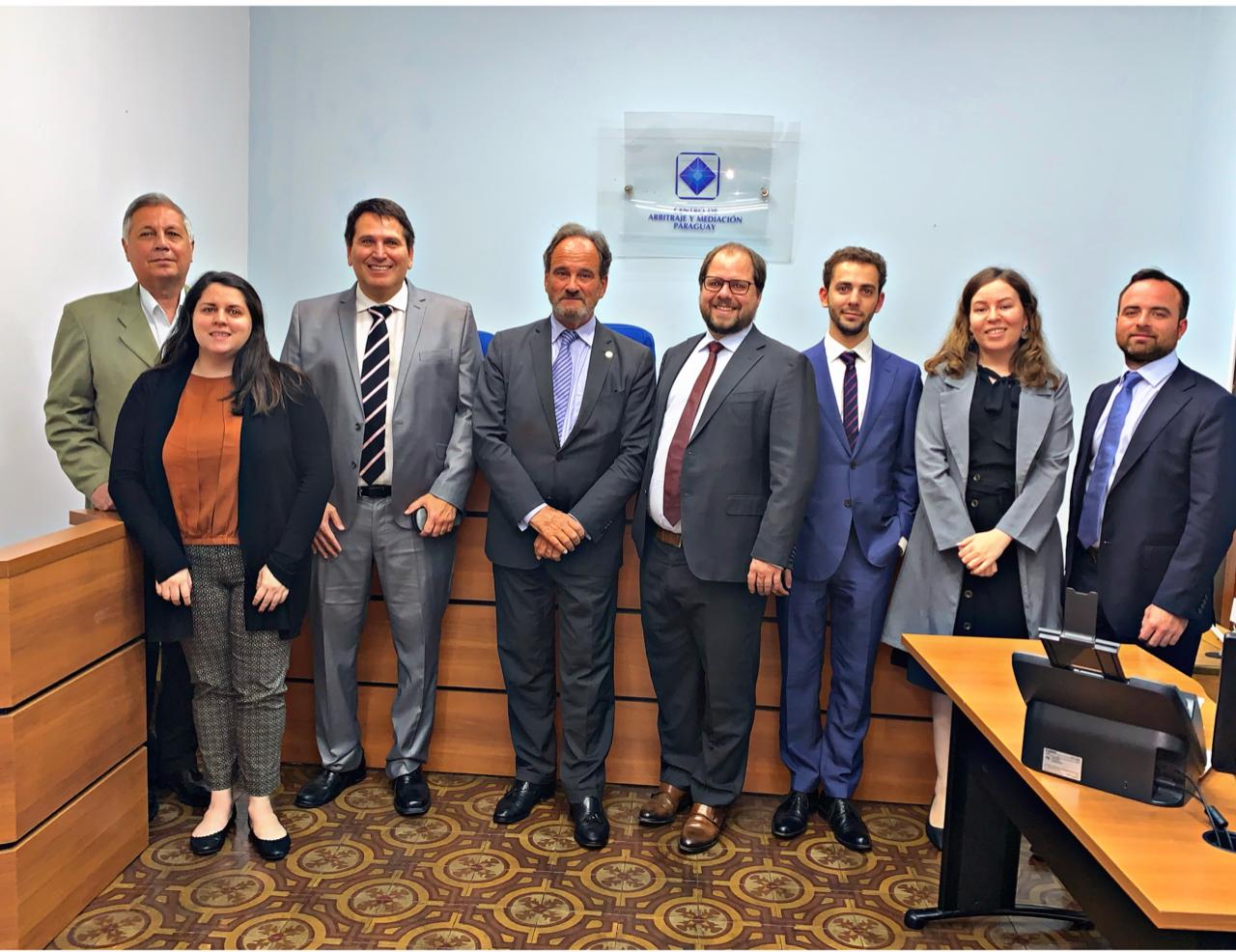 Centro de Arbitraje recibe a representantes de la Corte Permanente de Arbitraje