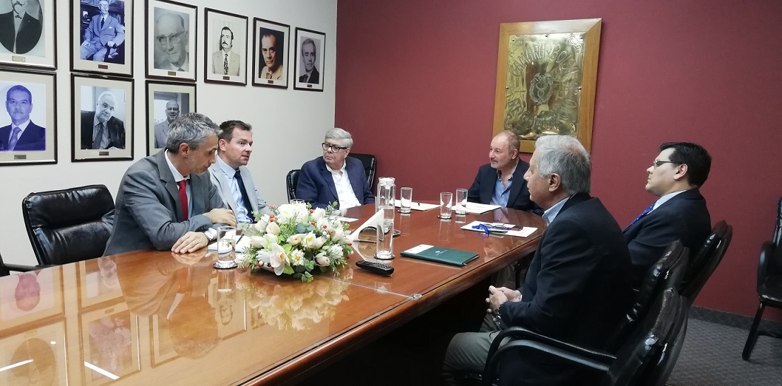 Reunión con representantes de la Unión Europea