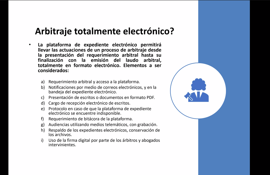 VIII Edición de Conferencia Internacional de Arbitraje Comercial se desarrolló con éxito 