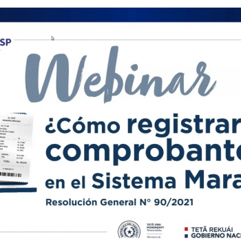 Registro de comprobantes en el Sistema Marangatu