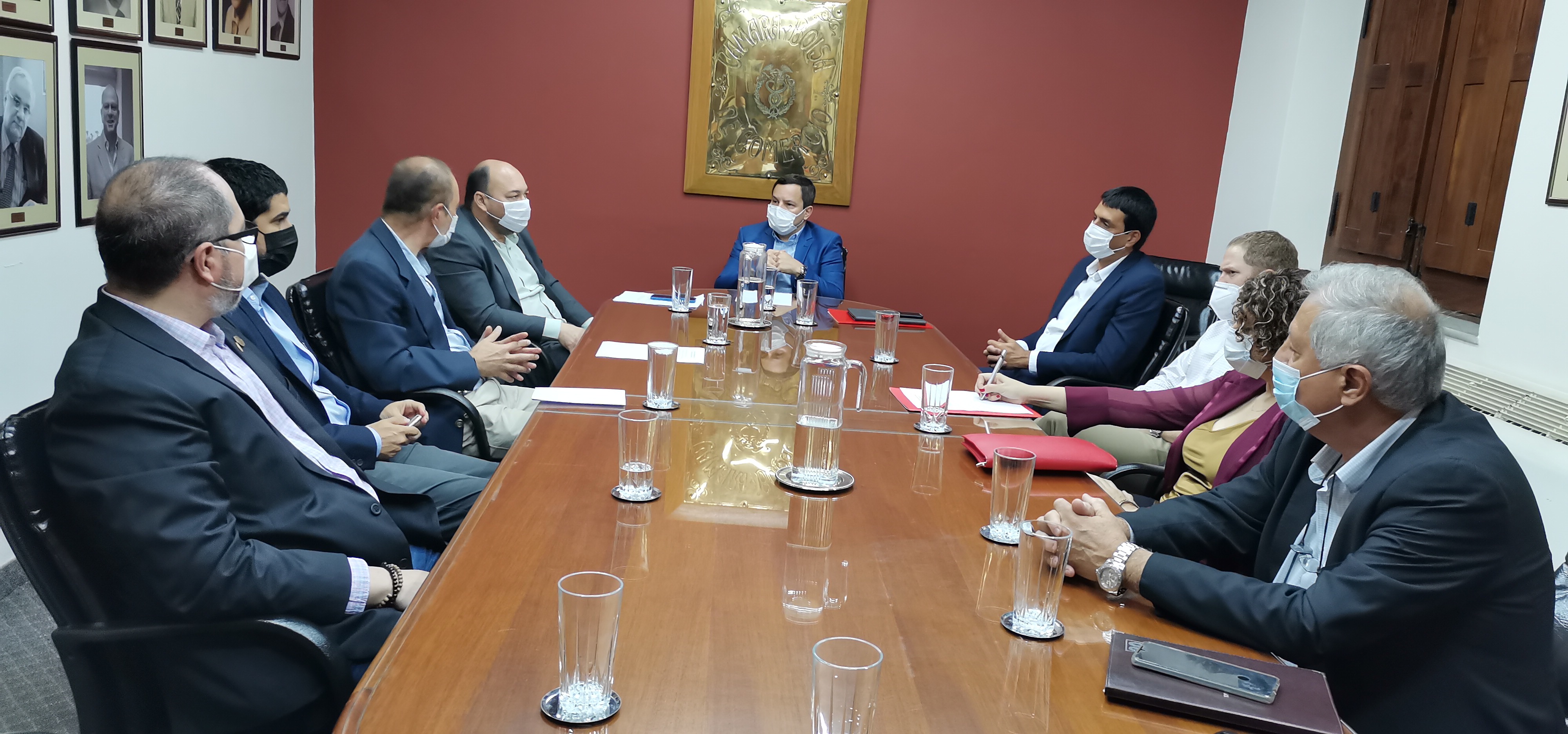 Reunión de trabajo con el Director General de Aduanas