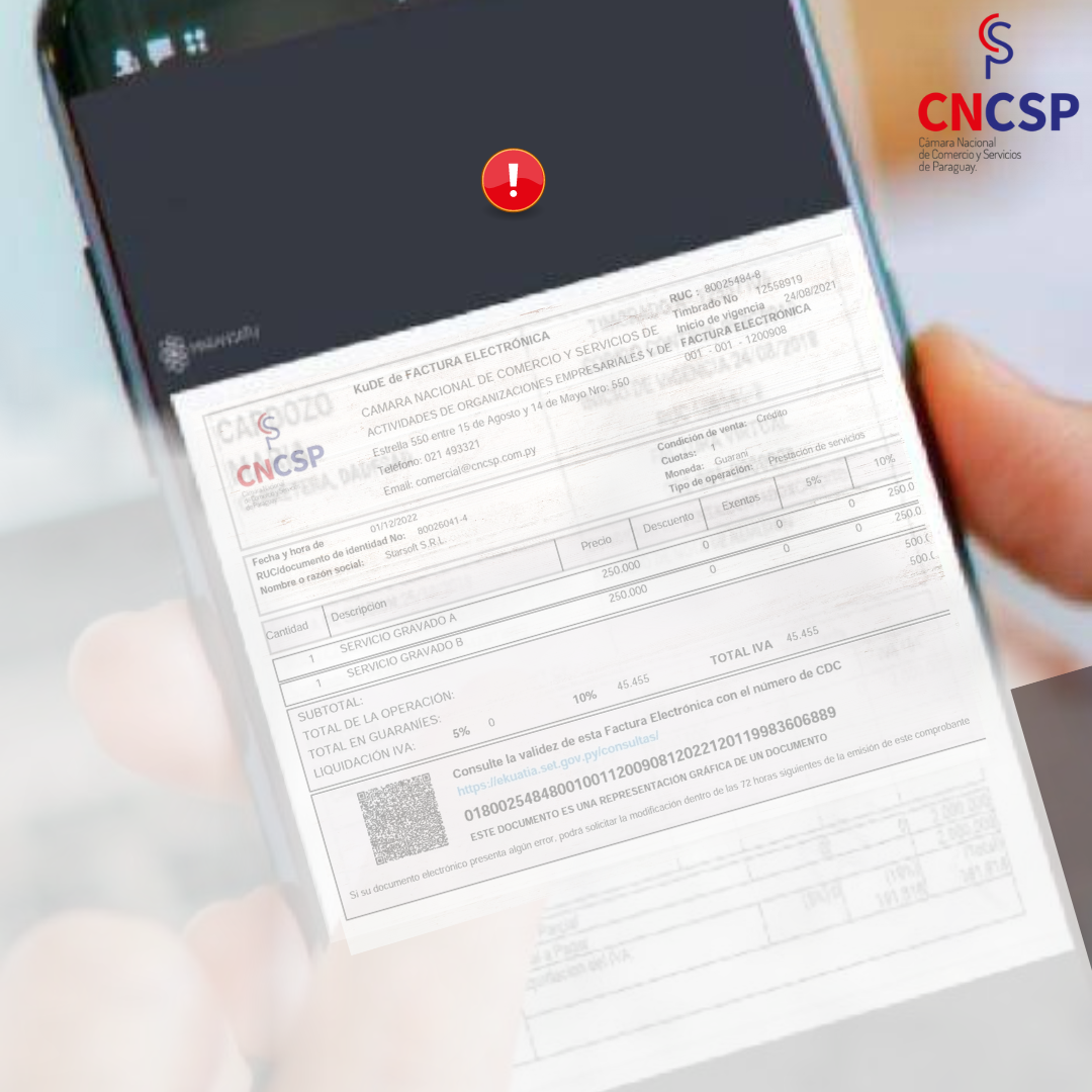 La CNCSP solicita se informen problemas detectados para elaborar una Consulta Vinculante a la SET ante la implementación de factura electrónica