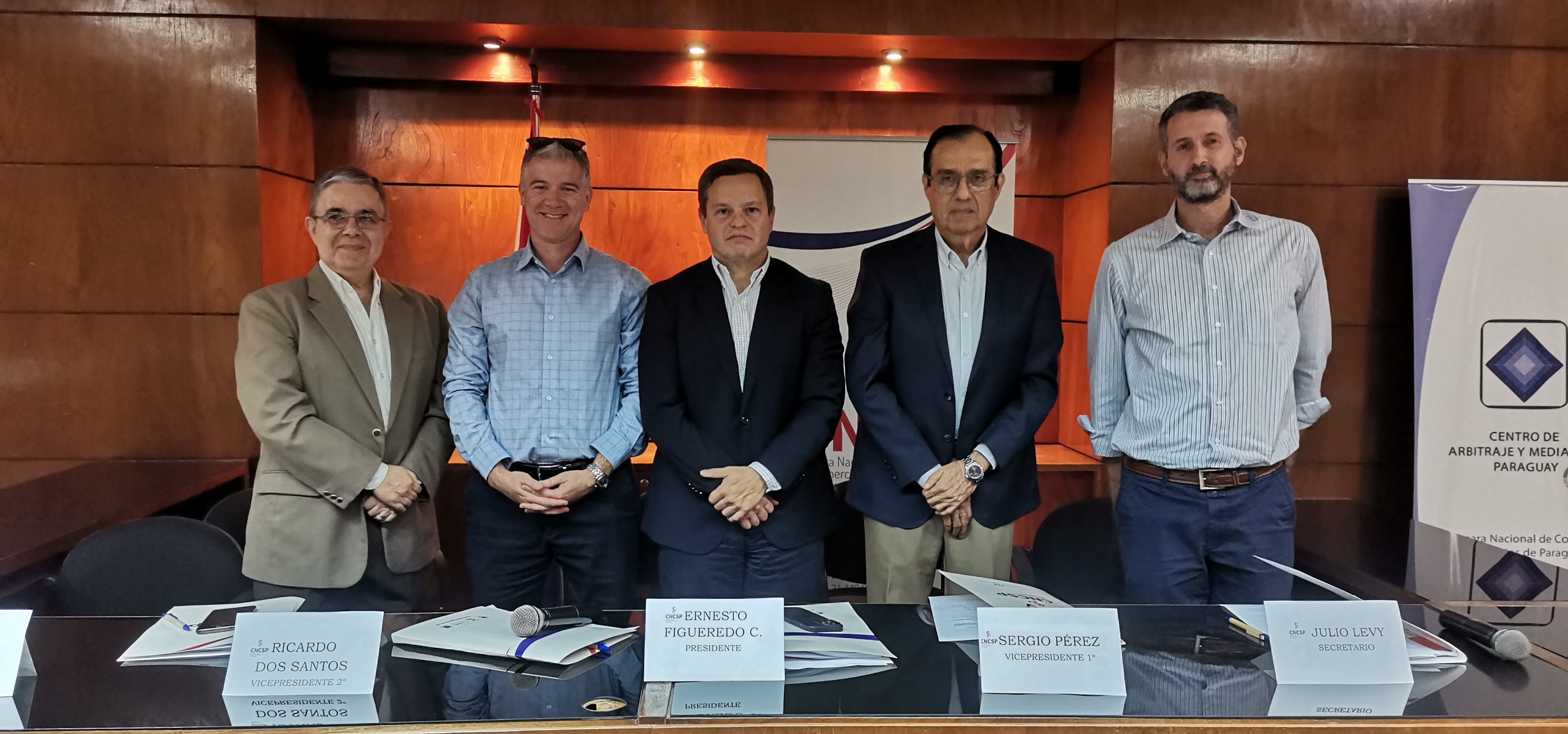 Asamblea general de la CNCSP decide reelegir a Ernesto Figueredo como presidente
