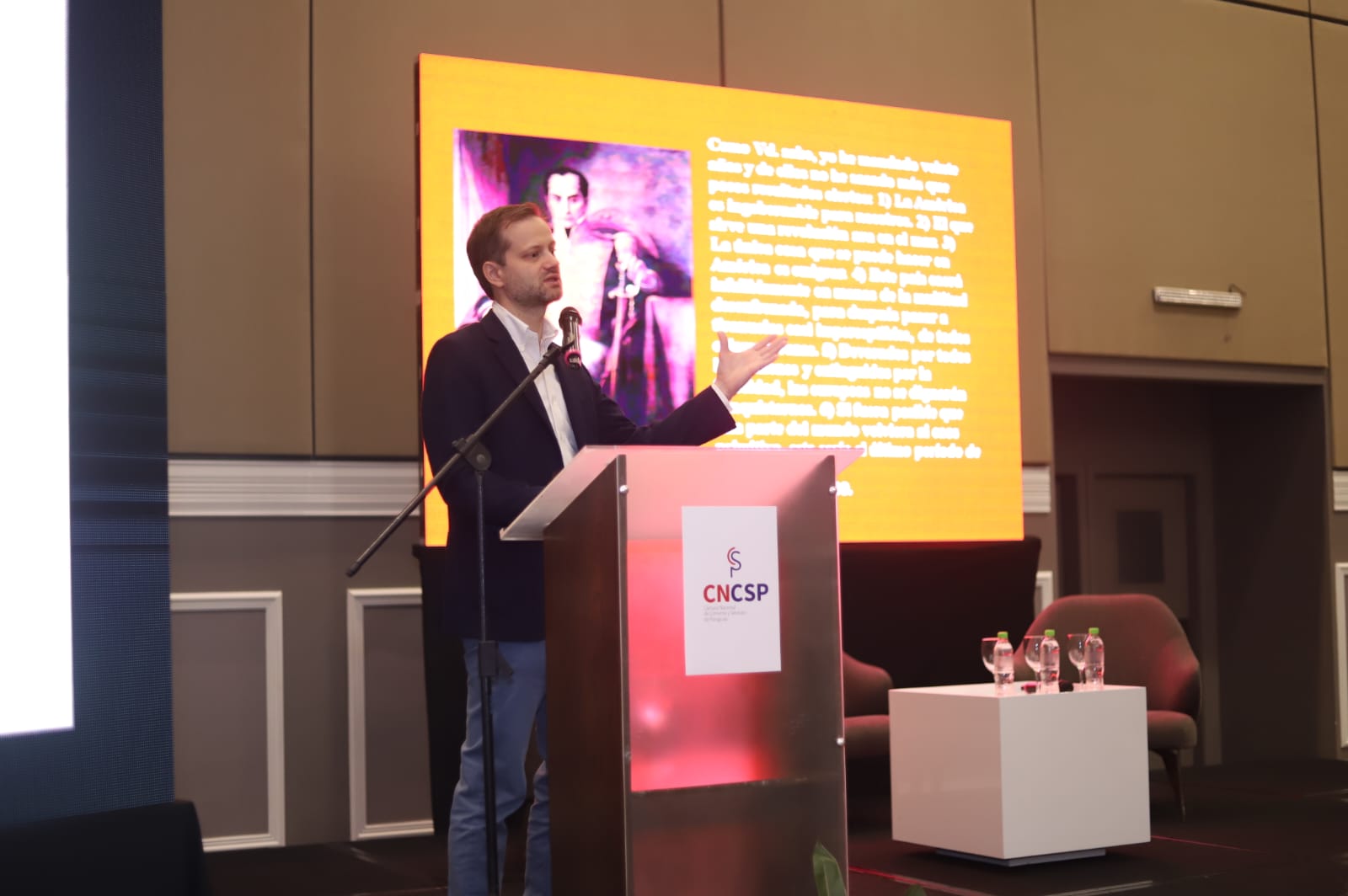 La CNCSP conmemoró su aniversario 125 con la disertación de Axel Kaiser