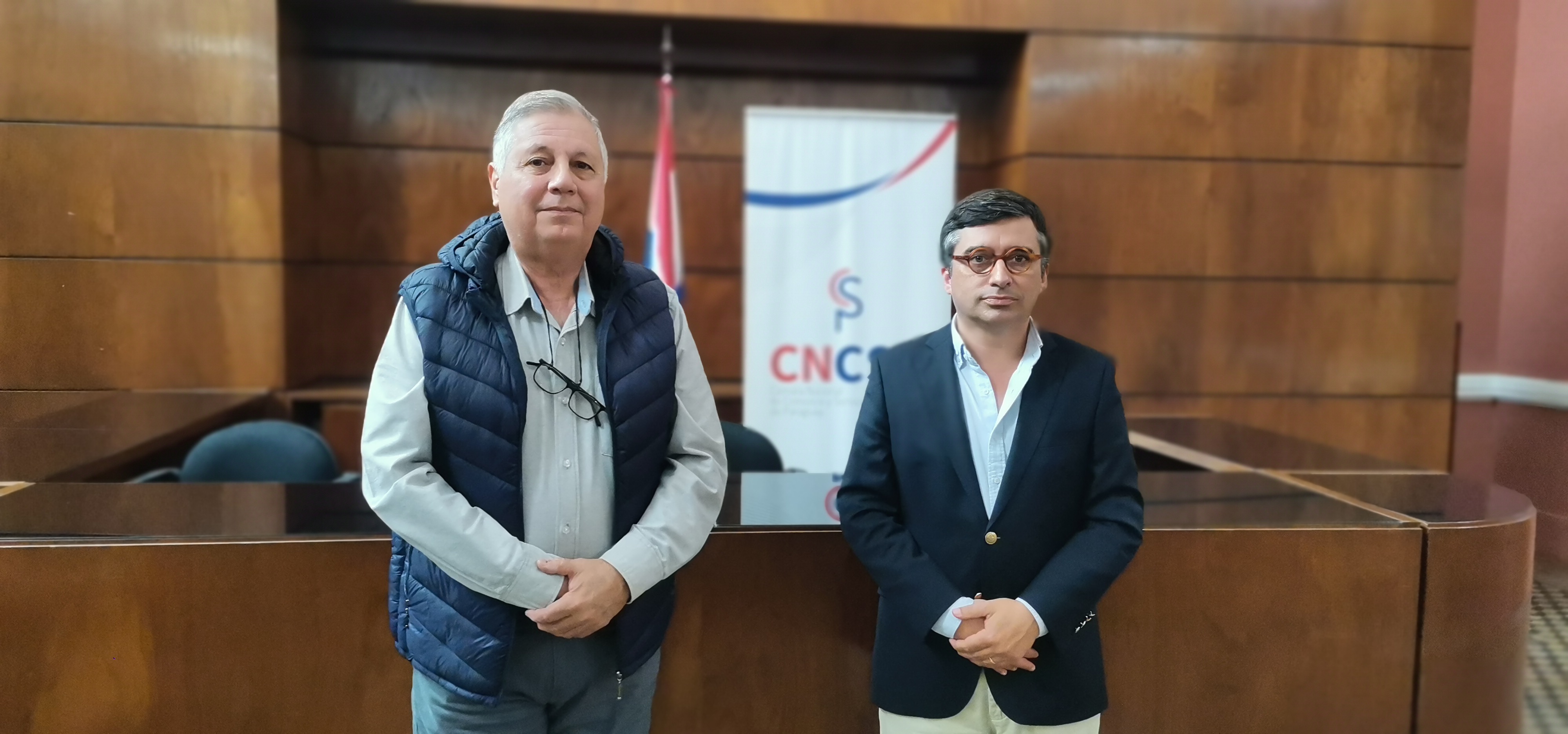 Representante de la Cámara de Comercio de Portugal visitó la CNCSP