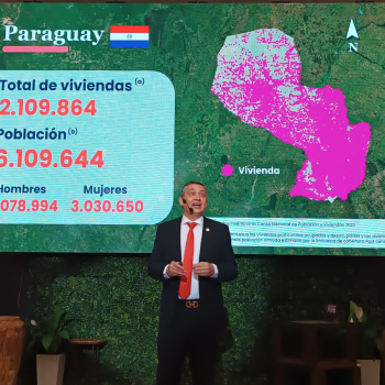 Fueron develados los primeros resultados del Censo Nacional de Población y Viviendas