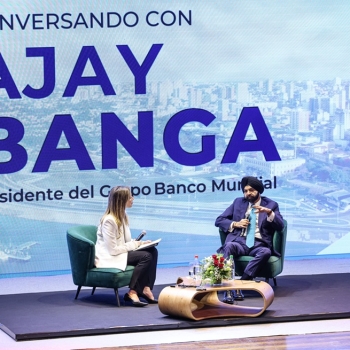 La CNCSP, presente en el conversatorio con el Presidente del Grupo Banco Mundial